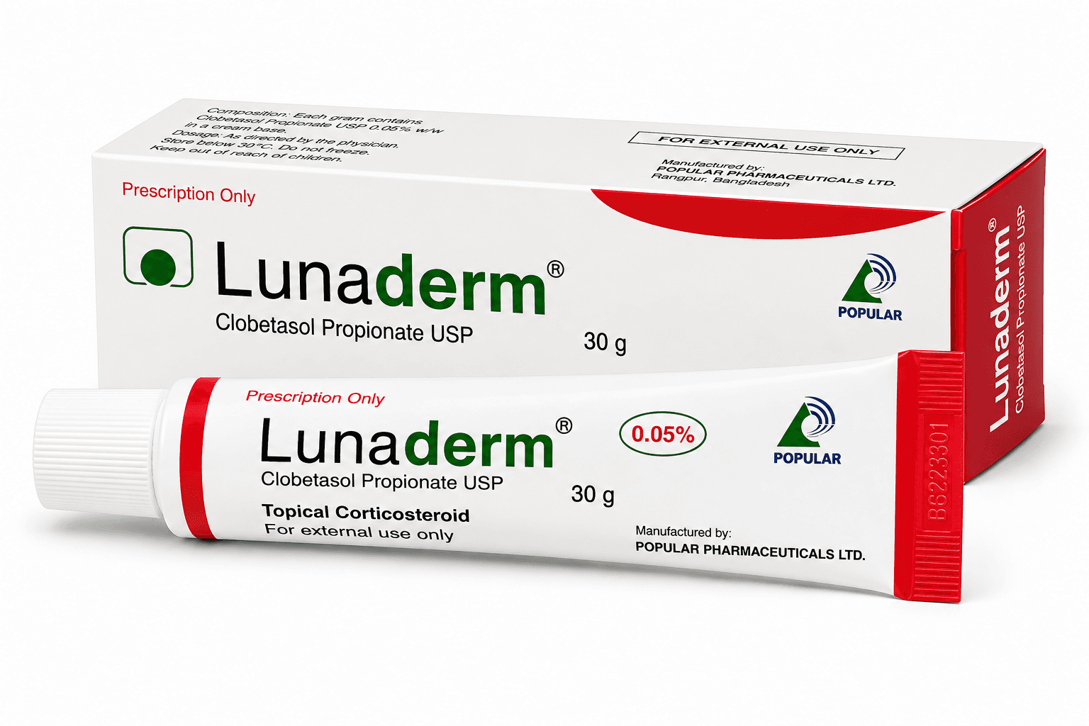Lunaderm 30 GM