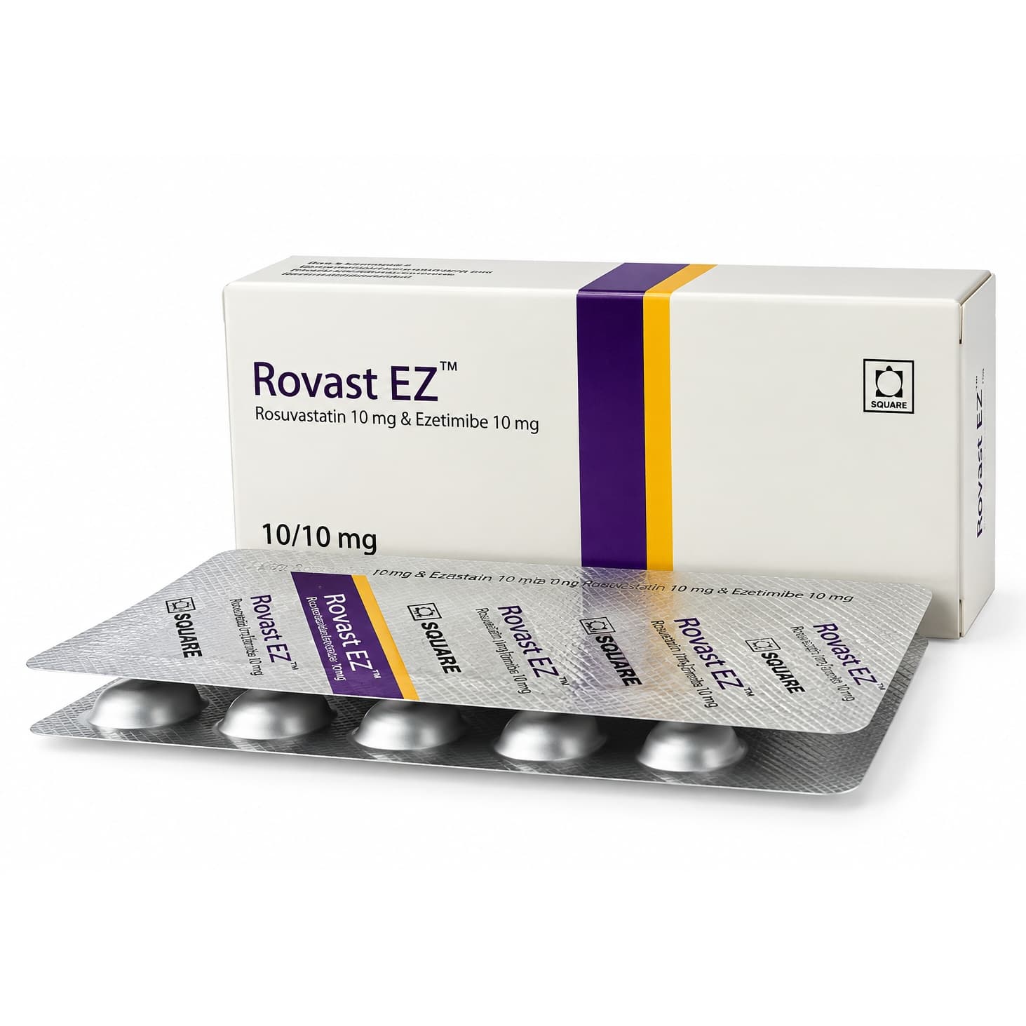 Rovast EZ 10 mg+10 mg