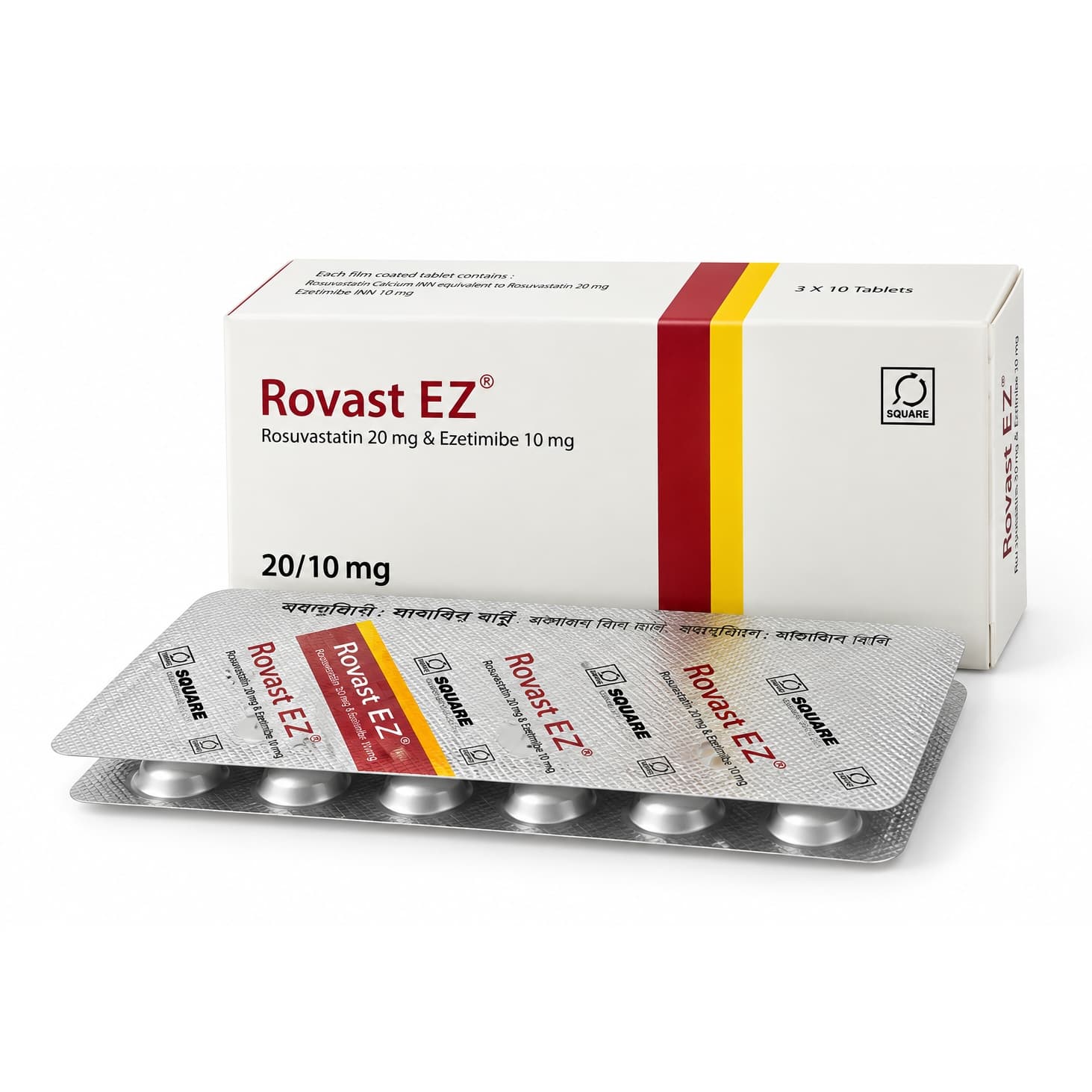 Rovast EZ 20 mg+10 mg
