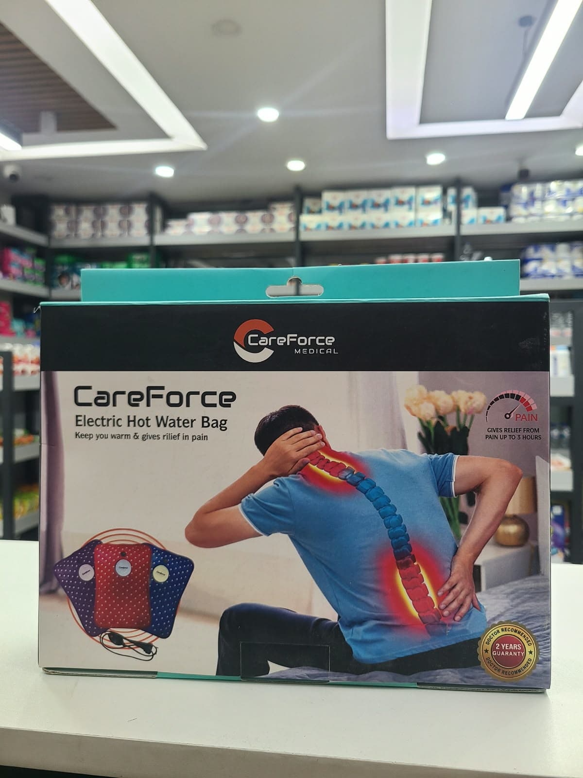 CARE FORCE ELECTRIC HOT WATER BAG