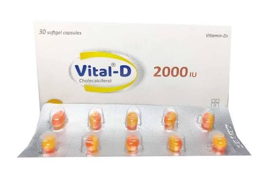 Vital  D 2000 IU Vitamin
