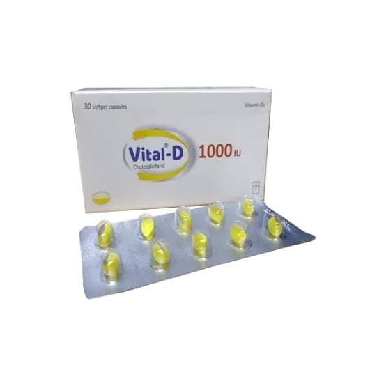 Vital D 1000 IU Vitamin