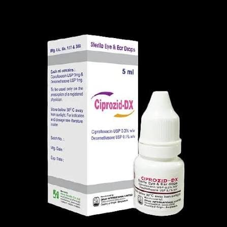 CIPROZID-DX	5 ML