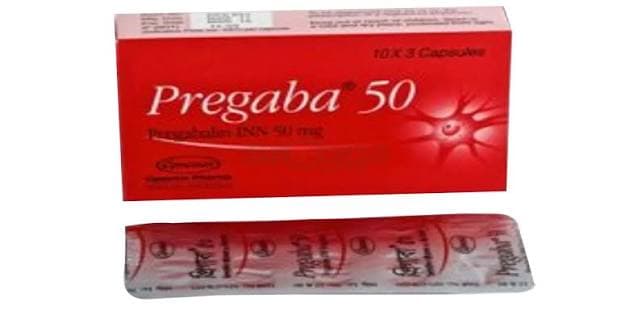 Pregaba	50 mg