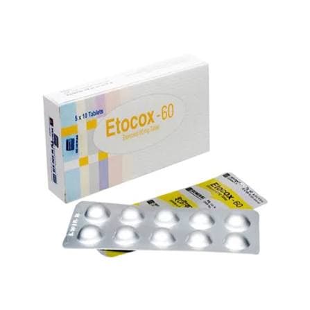 Etocox	60 mg