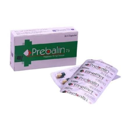 Prebalin	75 mg
