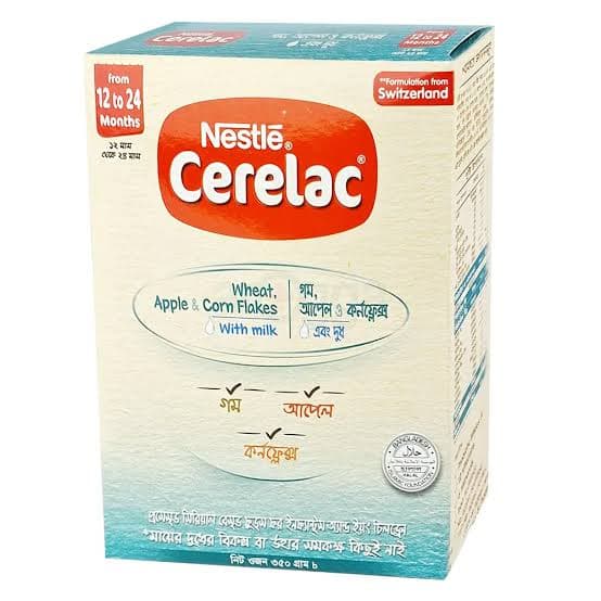CERELAC WHEAT APPLE & CORN FLAKES