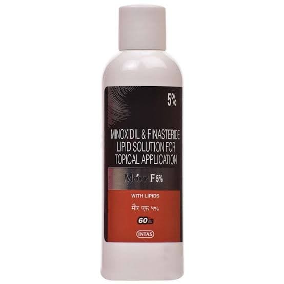 Morr F 5% Minoxidil & Finastride Lipid Solution For Topical Application 60ml
