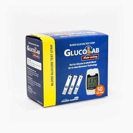 GLUCOLAB BLOOD GLUCOSE TEST STRIP