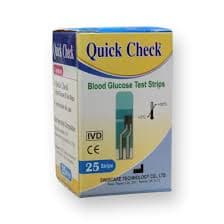 QUICK CHECK BLOOD GLUCOSE TEST STRIP