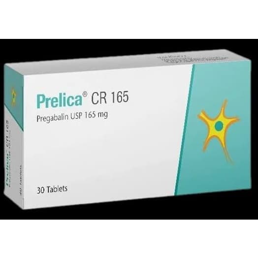 Prelica CR 165 mg