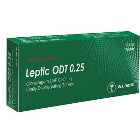 Leptic ODT 0.25 mg