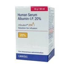 Human Serum Albumin-I.P. 20% Albutein Solution