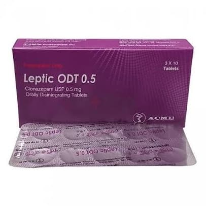 Leptic ODT 0.5 mg